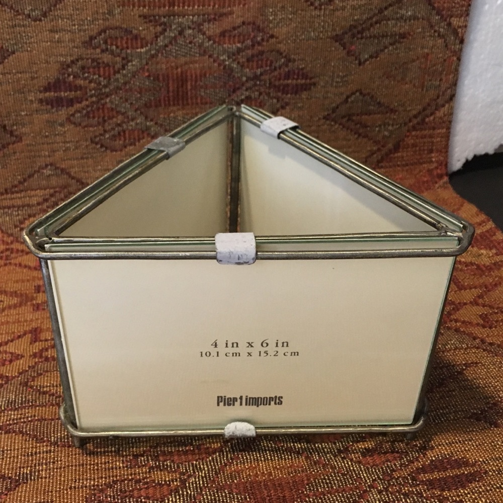 Photo Frame 4x6 - 6 Photos Glass & Metal New